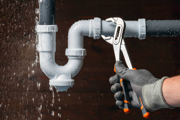 Professional Drain Cleaning technician working in Traverse City, MI